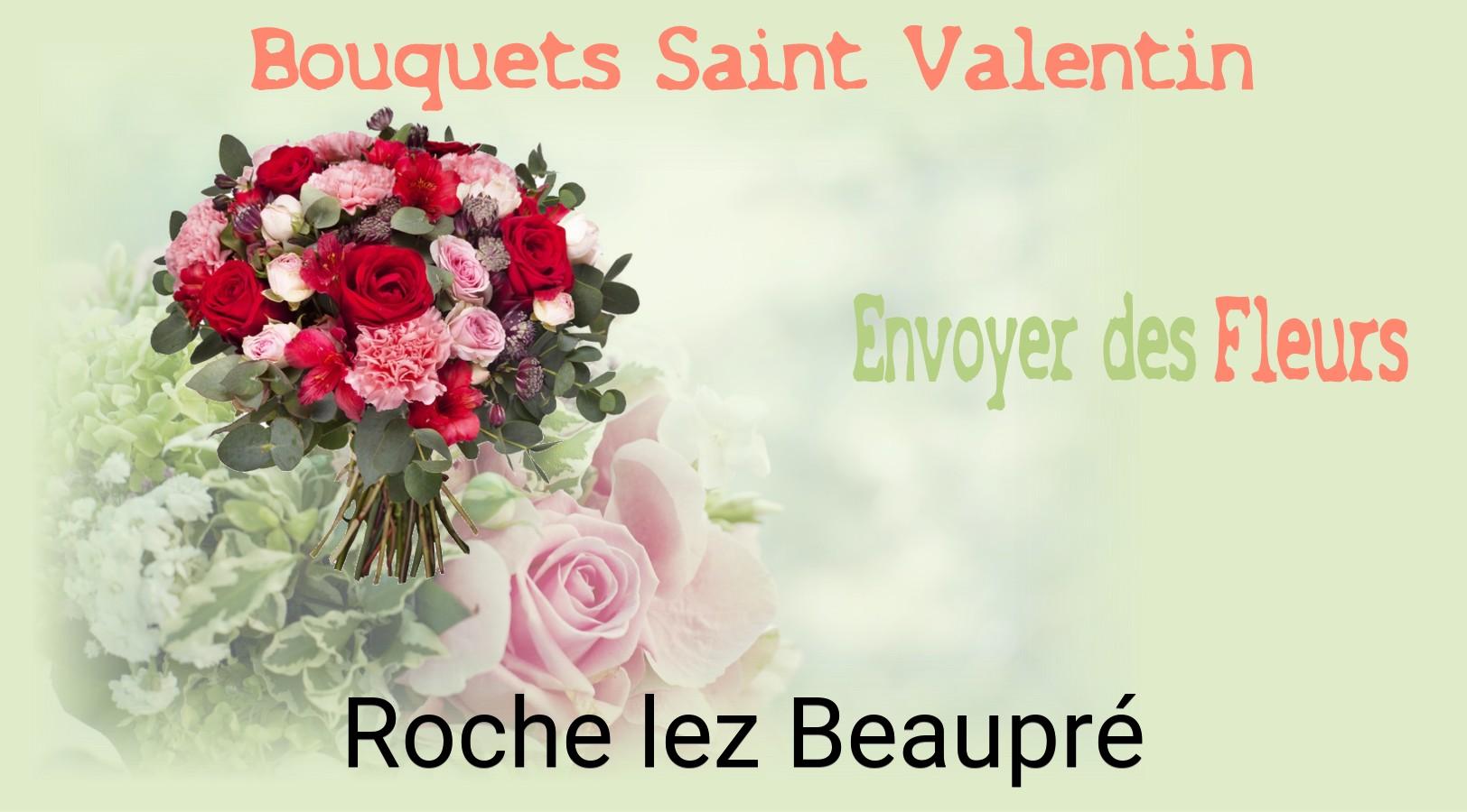 Roses de Saint-Valentin livrées à Roche-lez-Beaupré